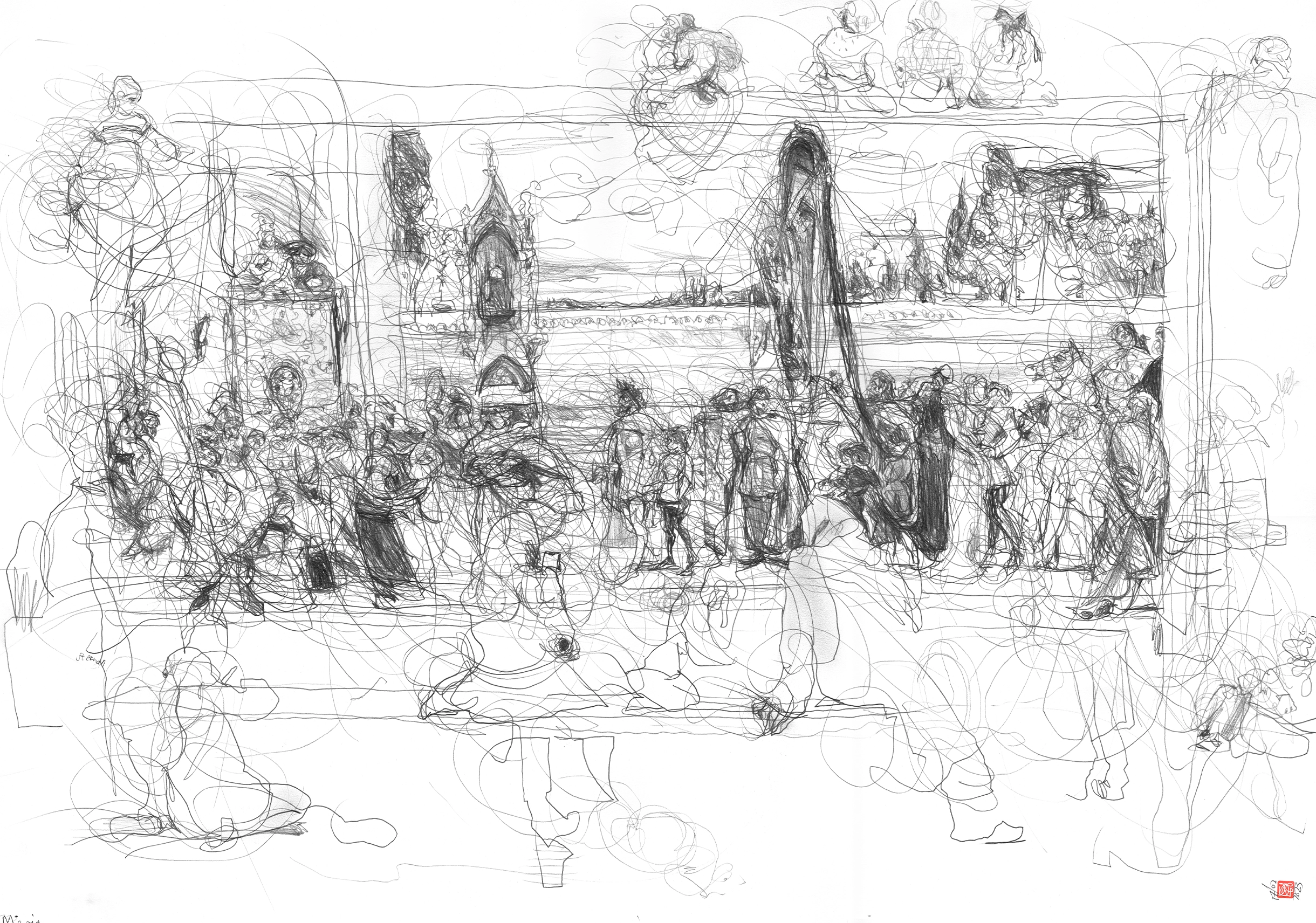 A1 Drawing Landscape - Art Appreciation at Leighton