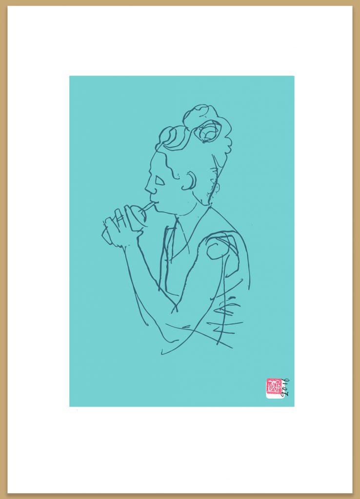 Slurpy - Giclée print