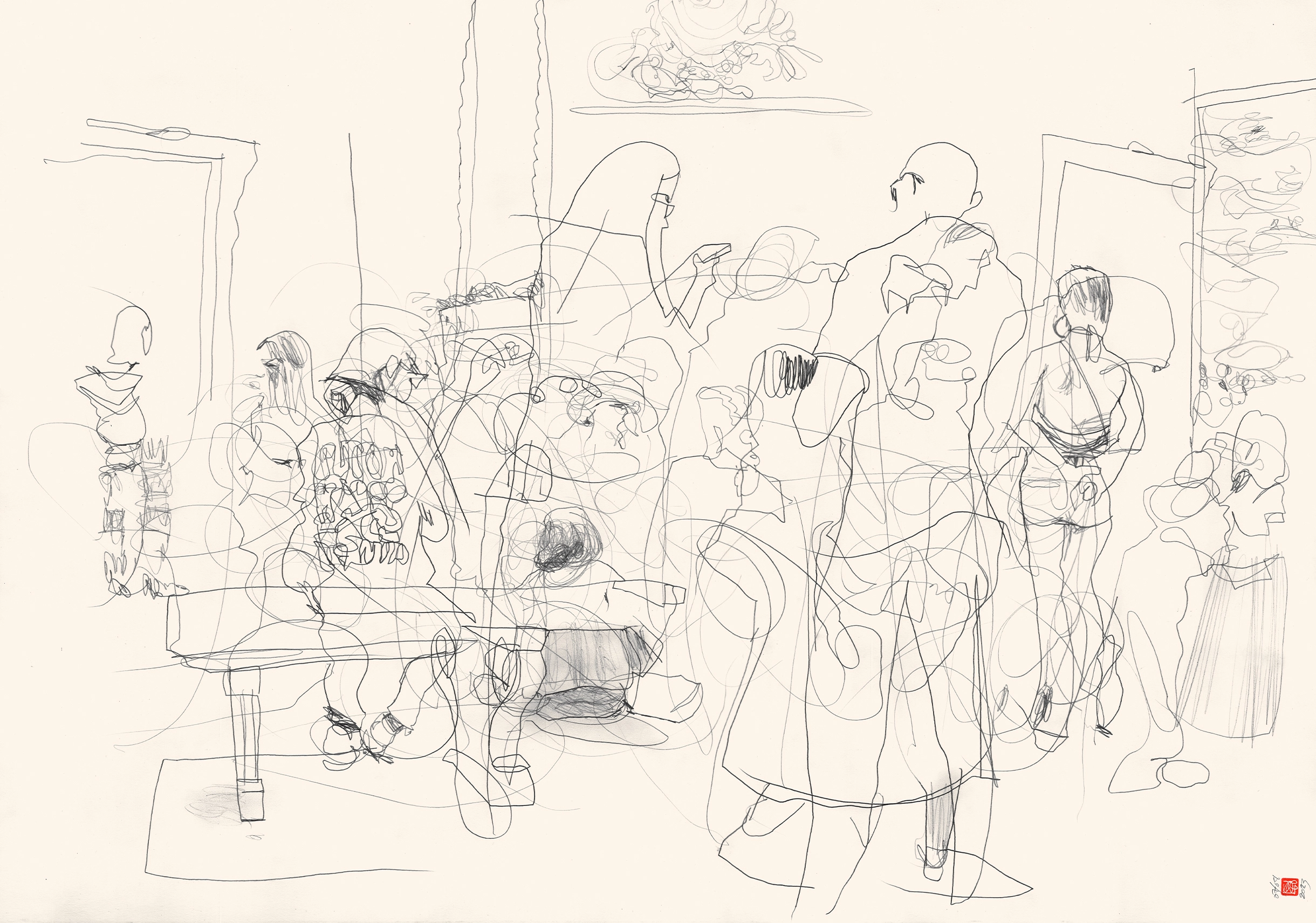 A1 Drawing Landscape - Halter